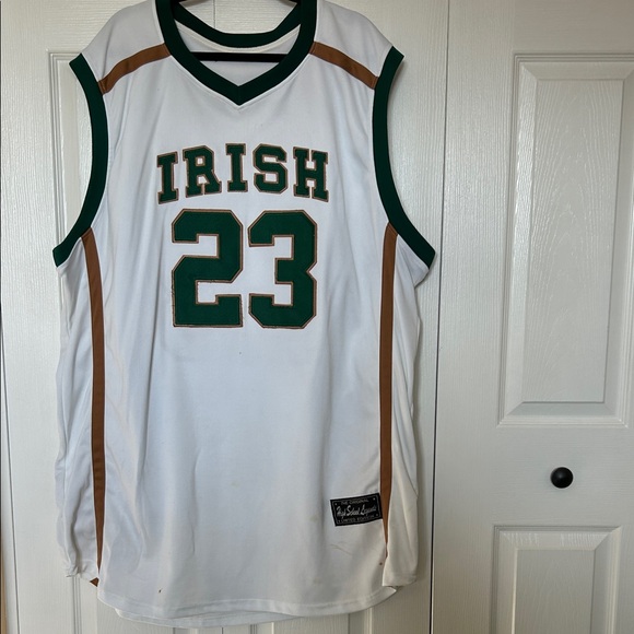 LeBron James Irish Basketball Jersey